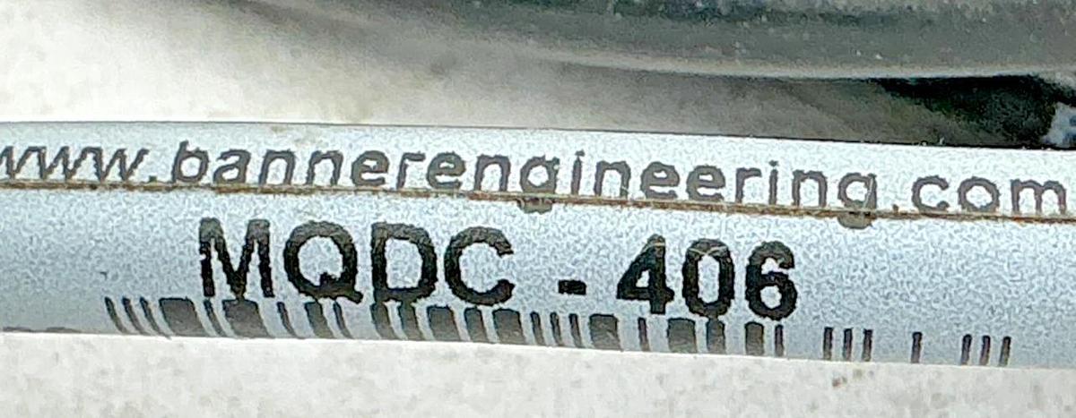 Used Lot of 3 Banner Engineering MQDC-406 Cable Cordset 4-Wire Female 45136