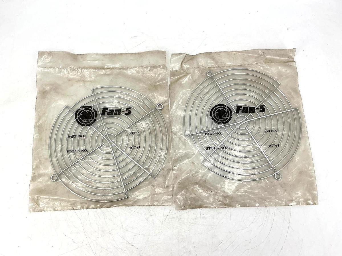 Lot of 2 New Fan-S Fan Guard Cover Accessory Metal Stock #: 4C741