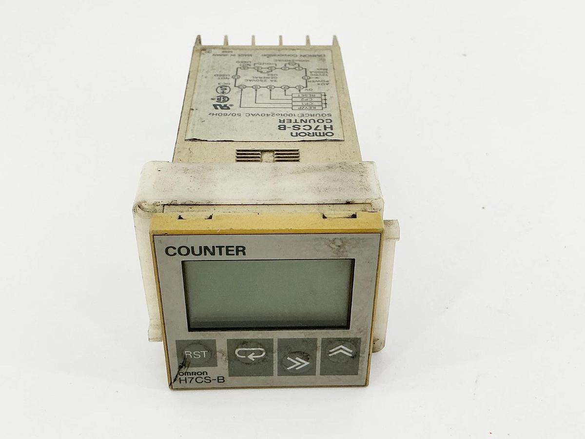Used Omron H7CS-B Counter Module 100-240Vac 50/60Hz