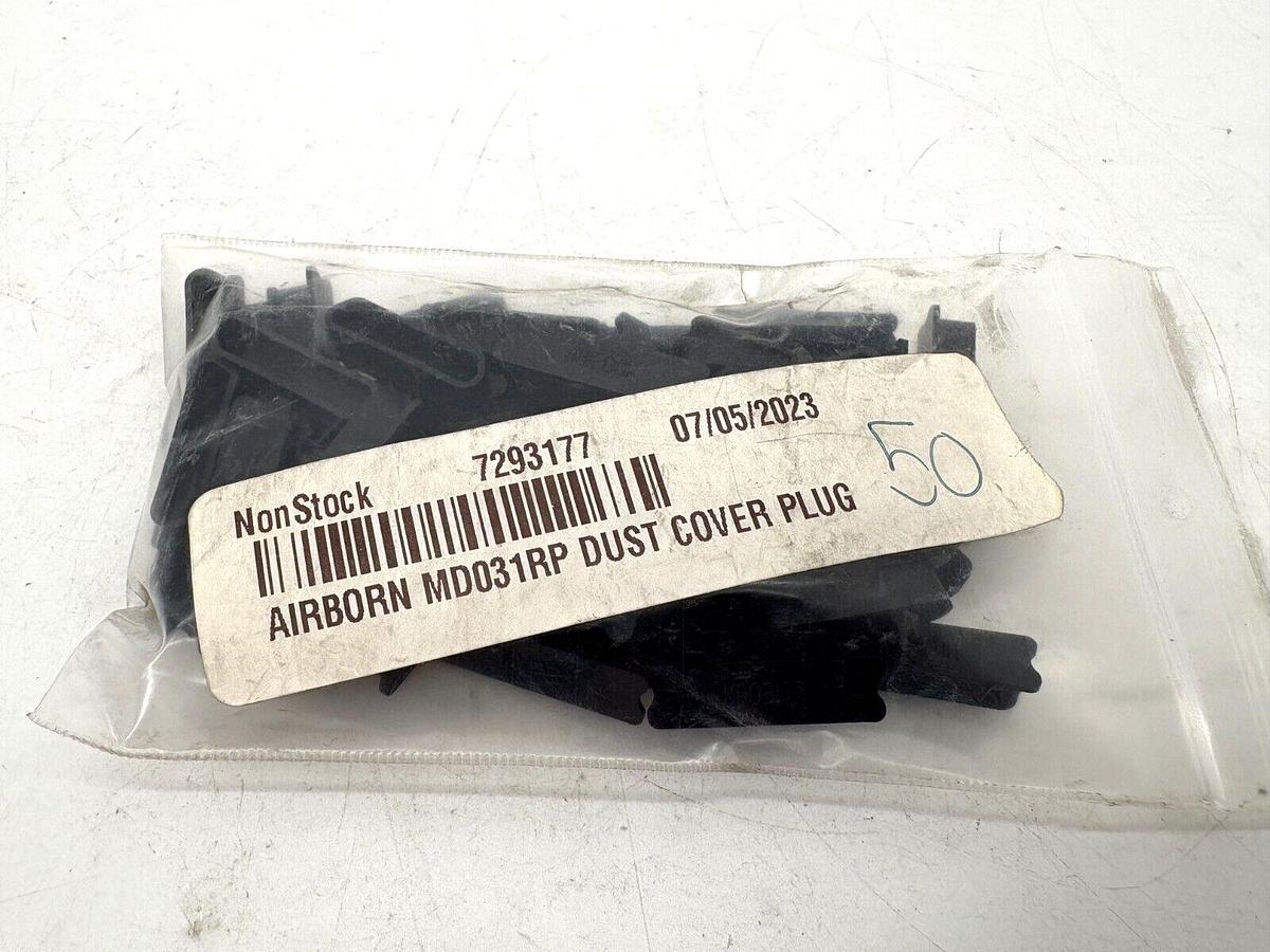 Lot of 50 New AirBorn MD031RP Dust Cover Plugs