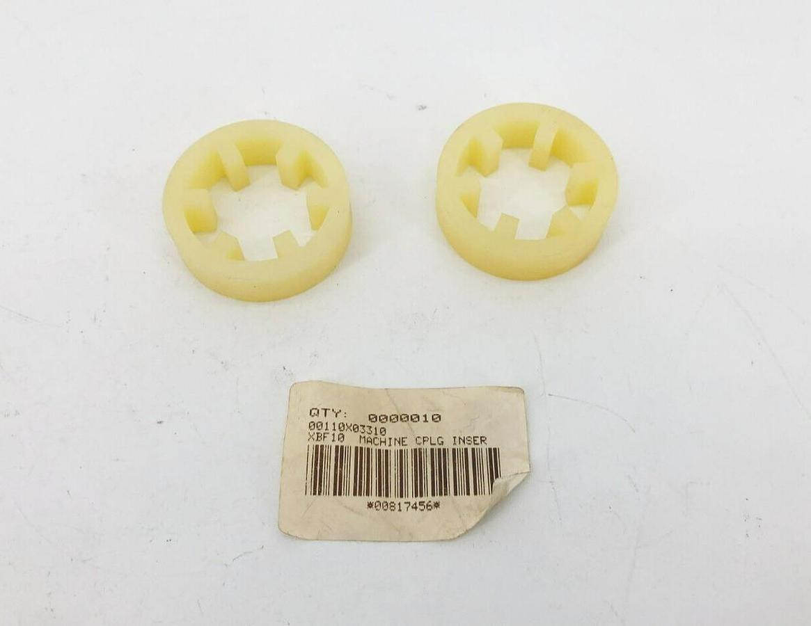 Lot of 2 New XBF10 Jaw Coupling Spider Elements