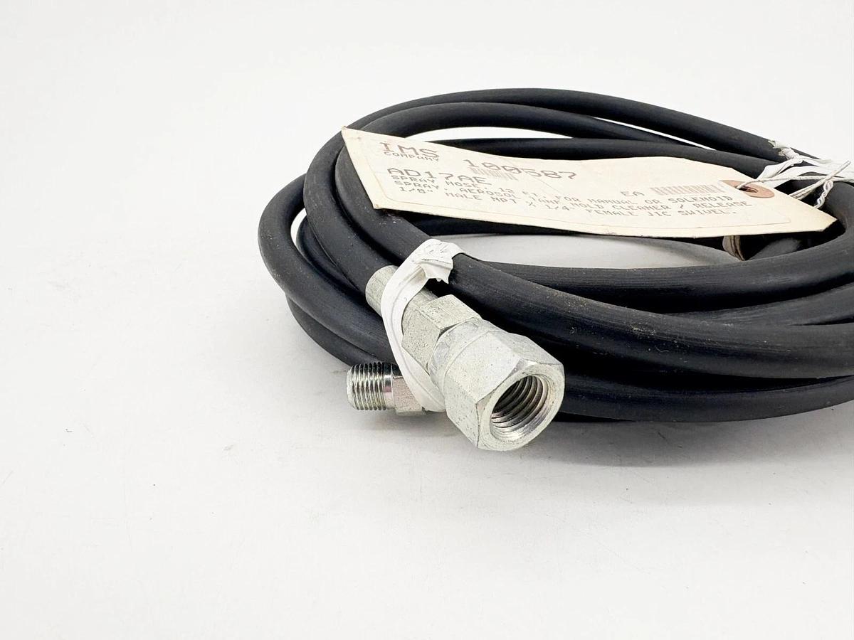 New IMS 100587 Spray Hose Manual/Solenoid Spray 12ft. 1/8" MNPT x 1/4" FJIC