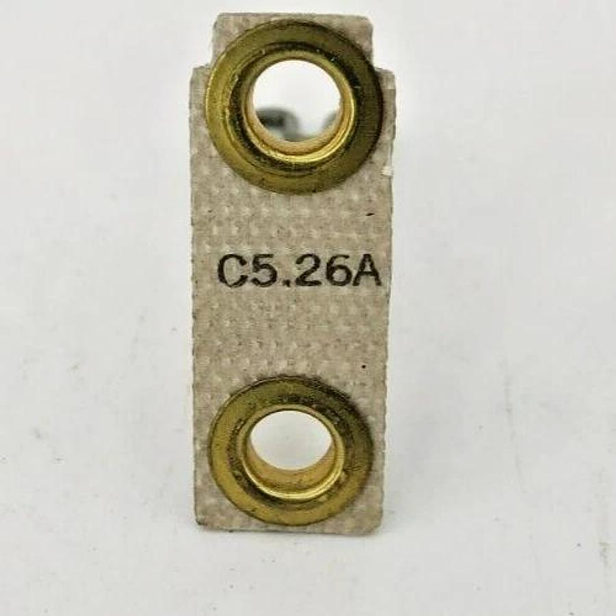 Used Lot of 6 GE General Electric C5.26A Overload Heater Elements