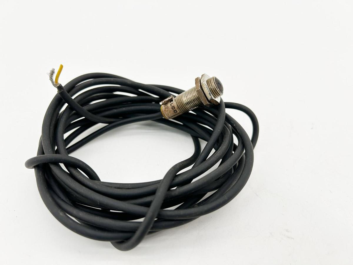 Used Telco LR-110-NG-15M Light Receiver Sensor Threaded Body