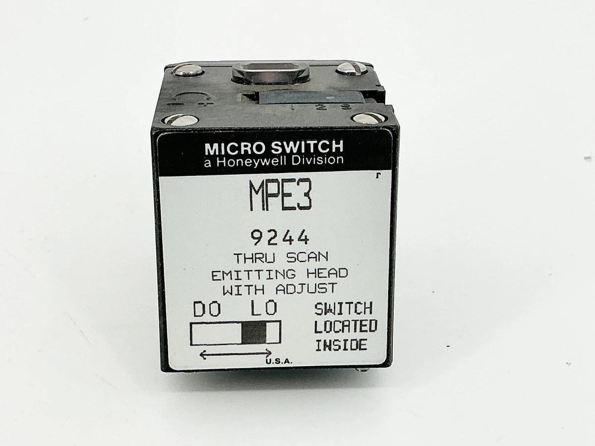 New Honeywell MPE3 9244 Thru Scan Emitting Head With Adjust