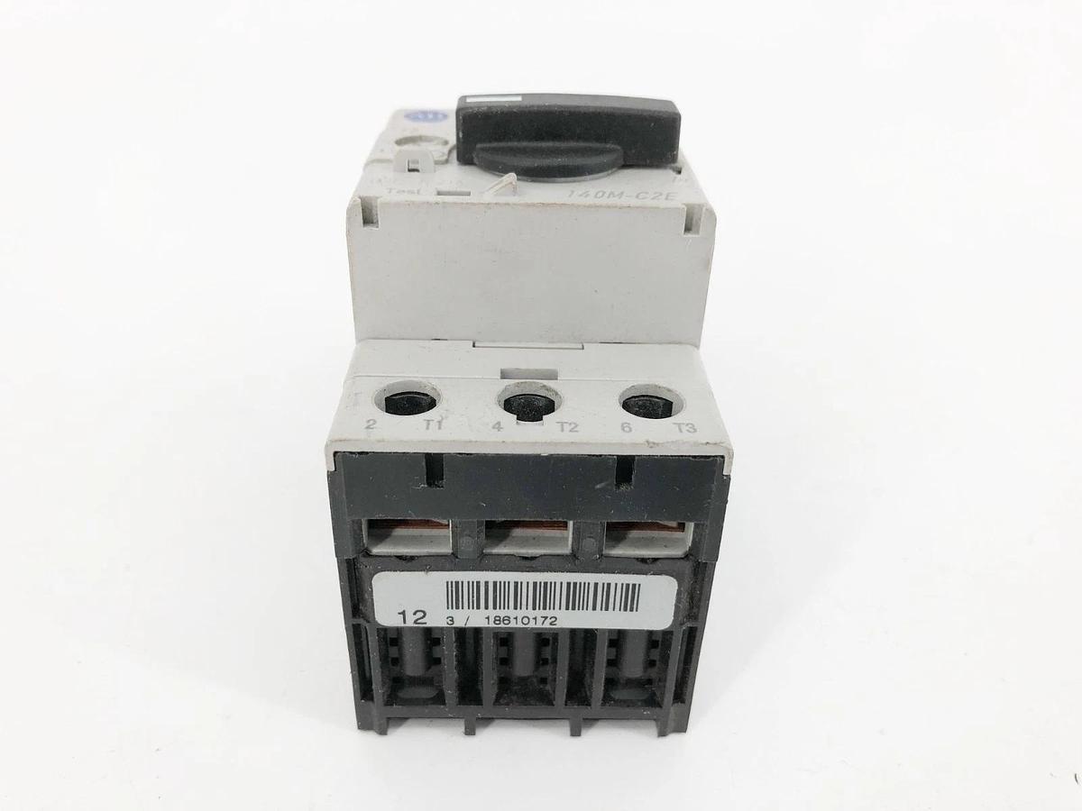 Used Allen Bradley 140M-C2E-B16 Ser. C Motor Circuit Breaker 1-1.6A