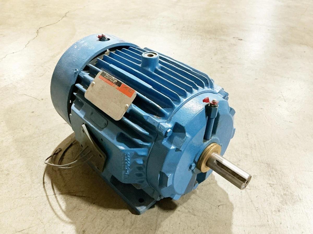 Used Reliance P18G3391C Electric Motor 3HP 575V 3520RPM 3PH 29GP183391 G UU