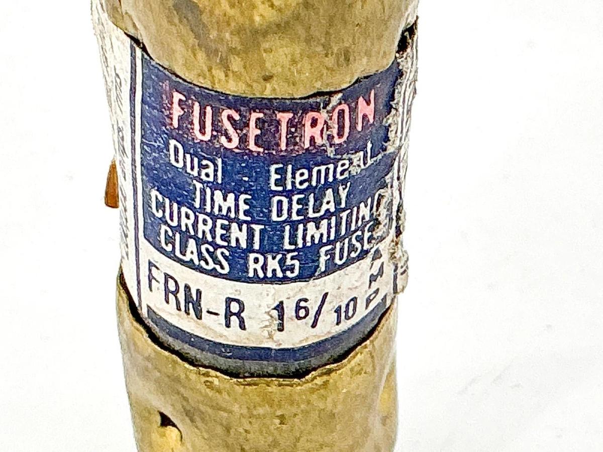 New Lot of 4 Bussmann FRN-R1-6/10 Time Delay Fuse 1-6/10A 250V RK5 - No Box