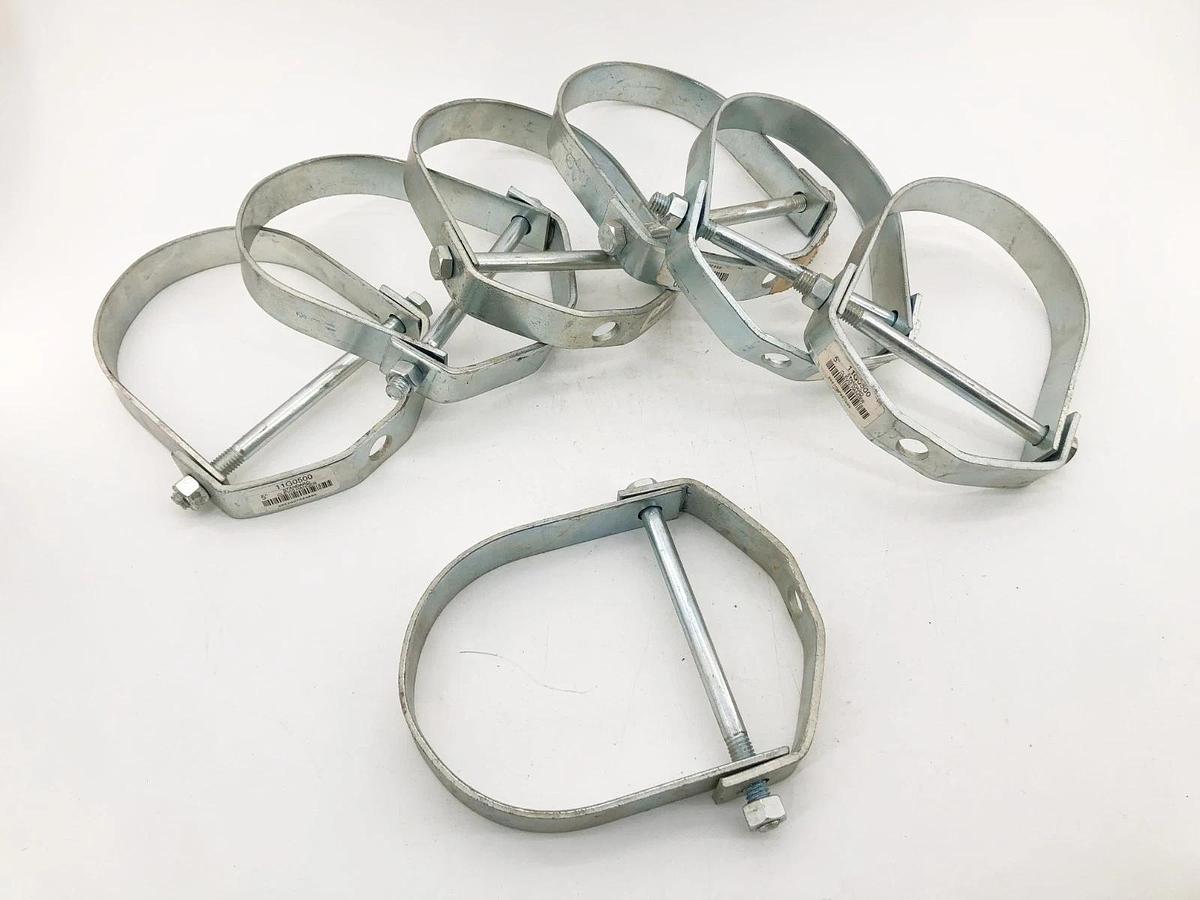 Lot of 7 New Empire 11G0500 Clevis Hangers 5" Pipe 5/8" Rod 1430 lb Load