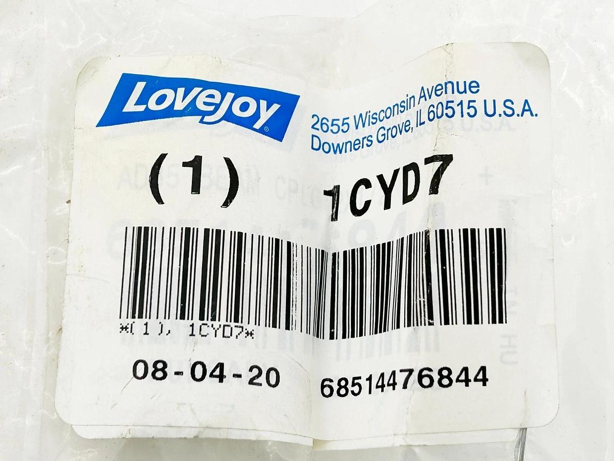 New Lovejoy 68514476844 Double Beam Clamp Style Coupling 1CYD7