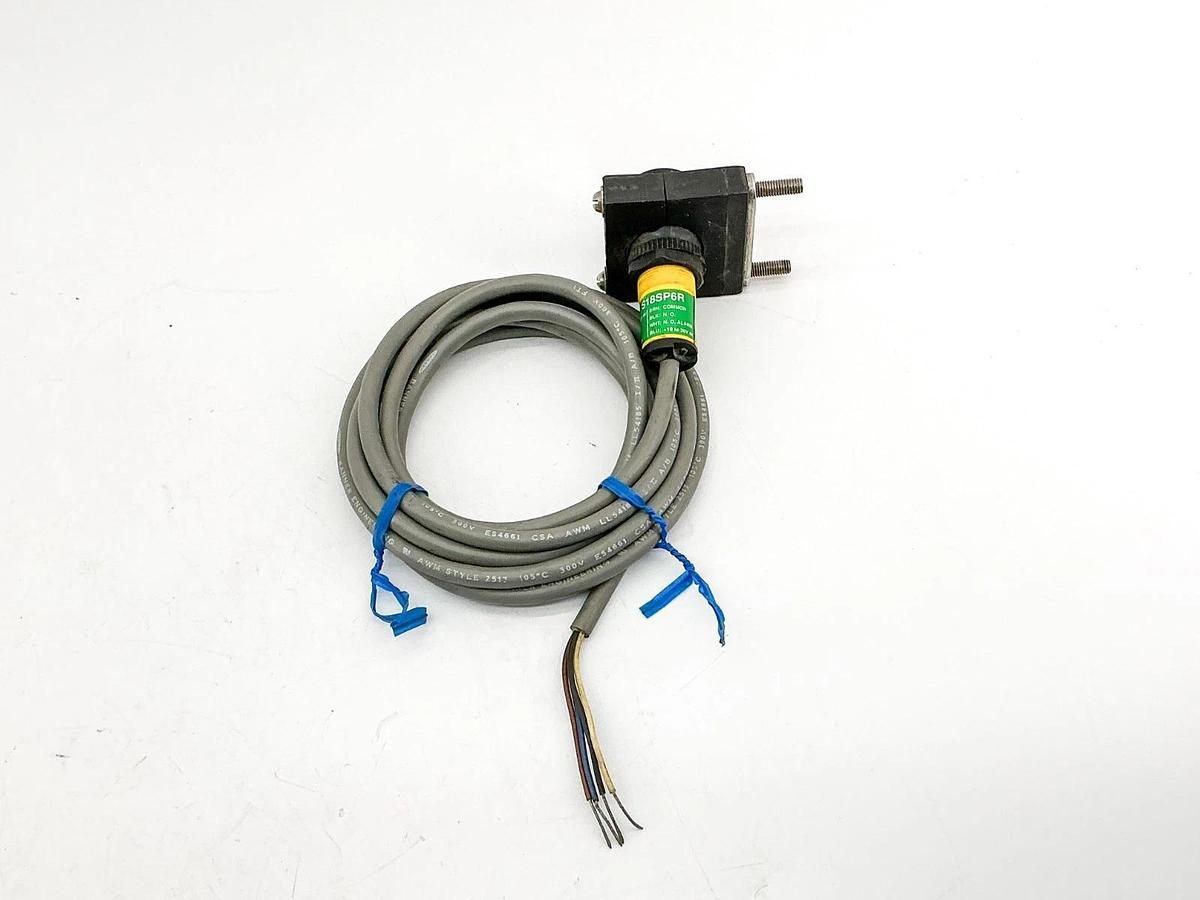 Used Banner Engineering S18SP6R Photoelectric Sensor 10-30VDC 29412- No Box