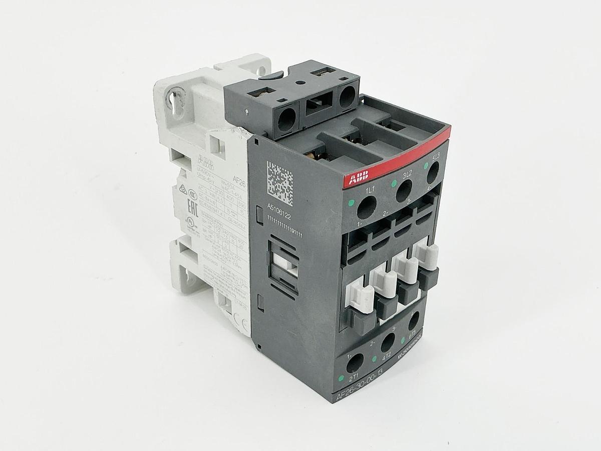Used ABB AF26-30-00-13 Contactor 50A 3P 690V 50/60Hz Din Rail Mount