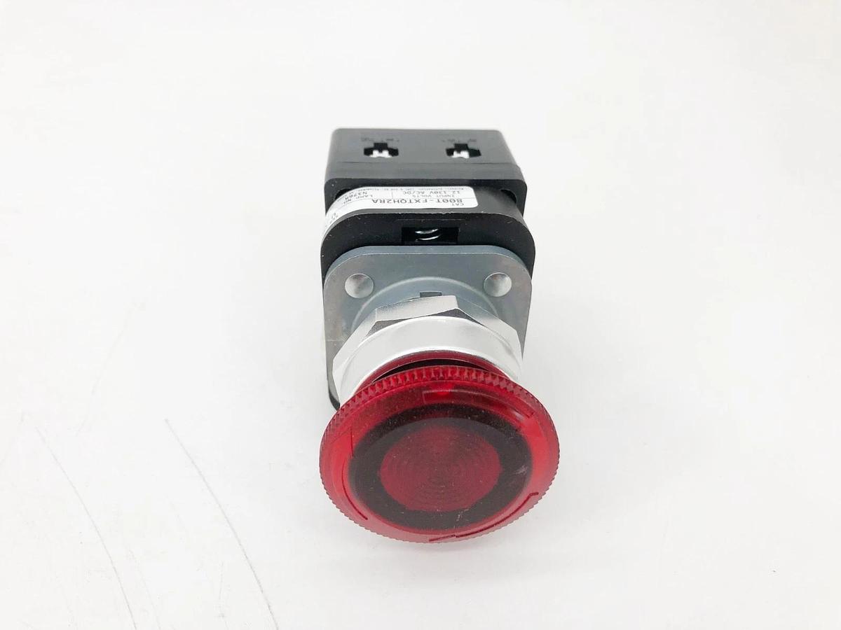 New Allen-Bradley 800T-FXTQH2RA Ser. U Red Push-Pull Device 12-130VAC/DC 30mm