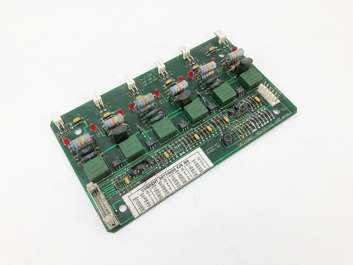 Used Saftronics AA1022-1 High Voltage Circuit Board