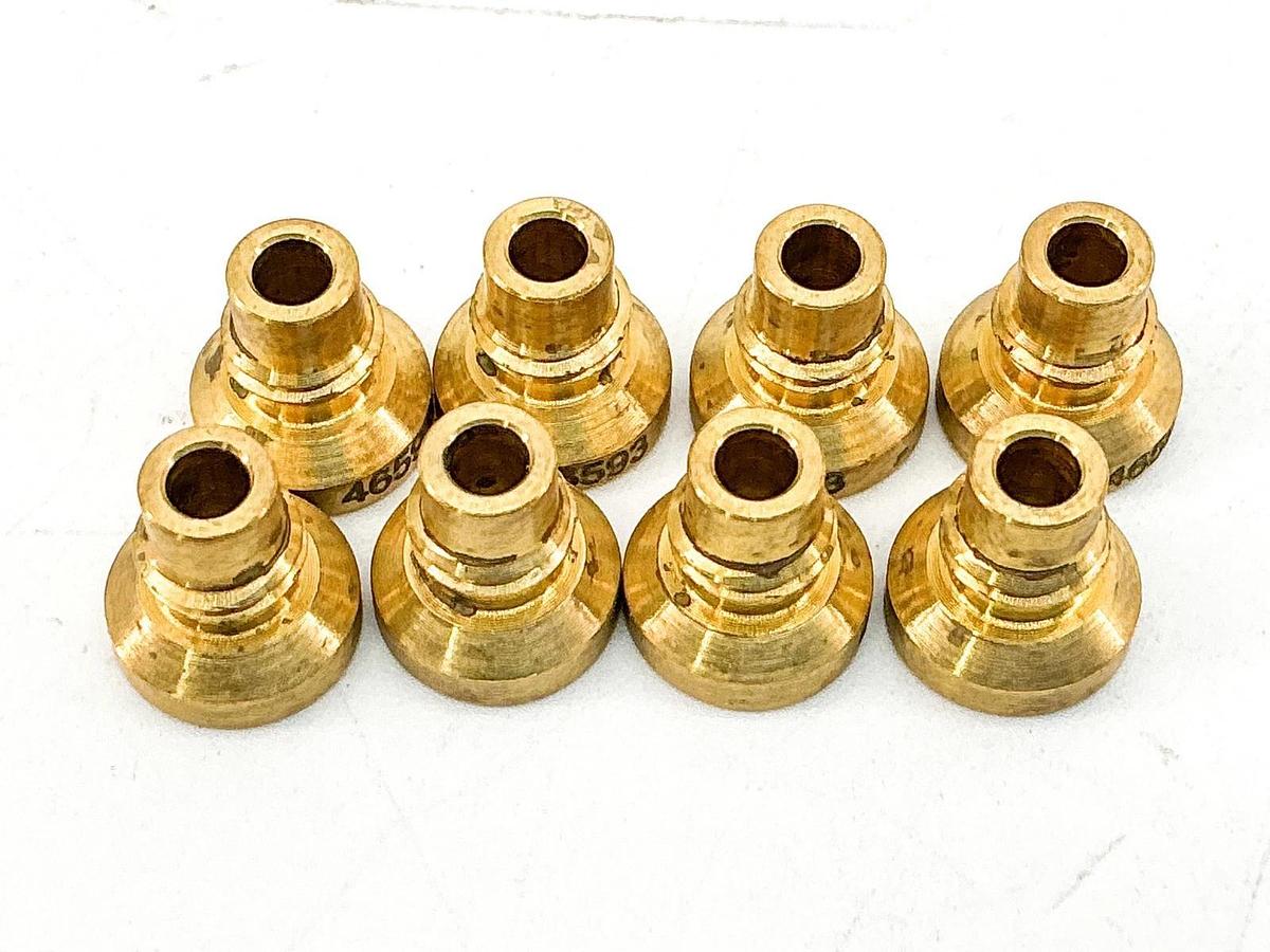 New Lot of 8 Spraying Systems CP46593 Adapter Insert Brass G97KH0594