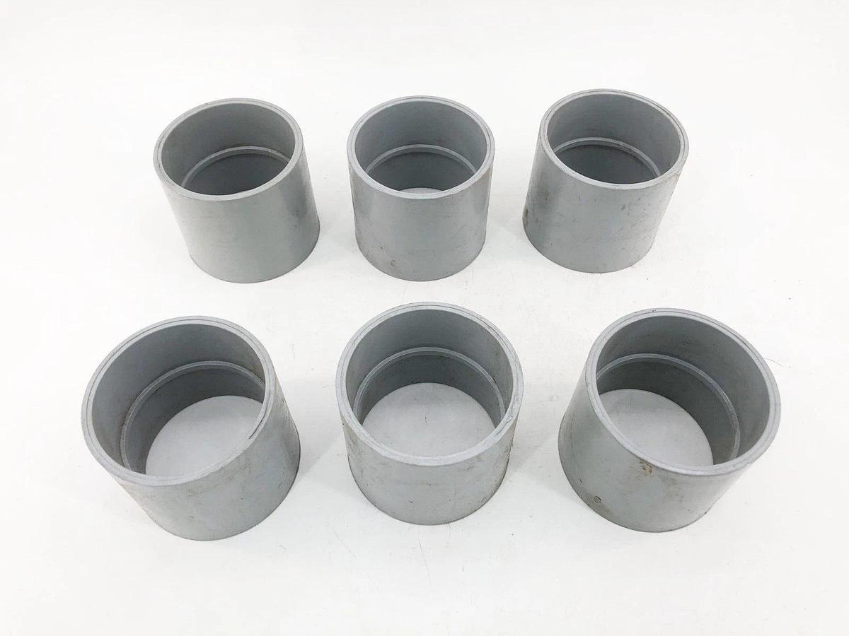 Lot of 6 New Kraloy CP30 Conduit Couplings 3" PVC
