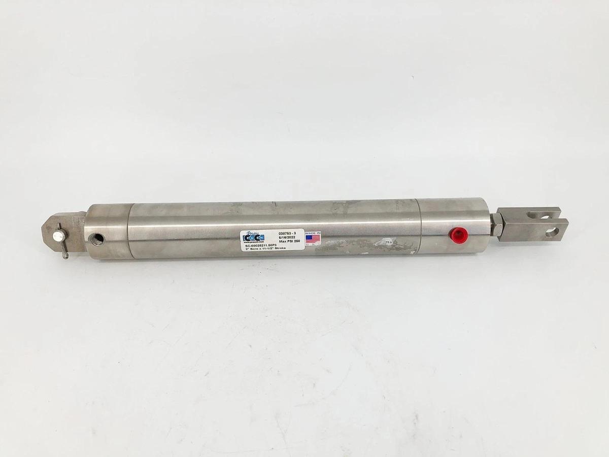 New C&C SC-00025211.50P3 Cylinder 2" Bore 11-1/2" Stroke - No Box