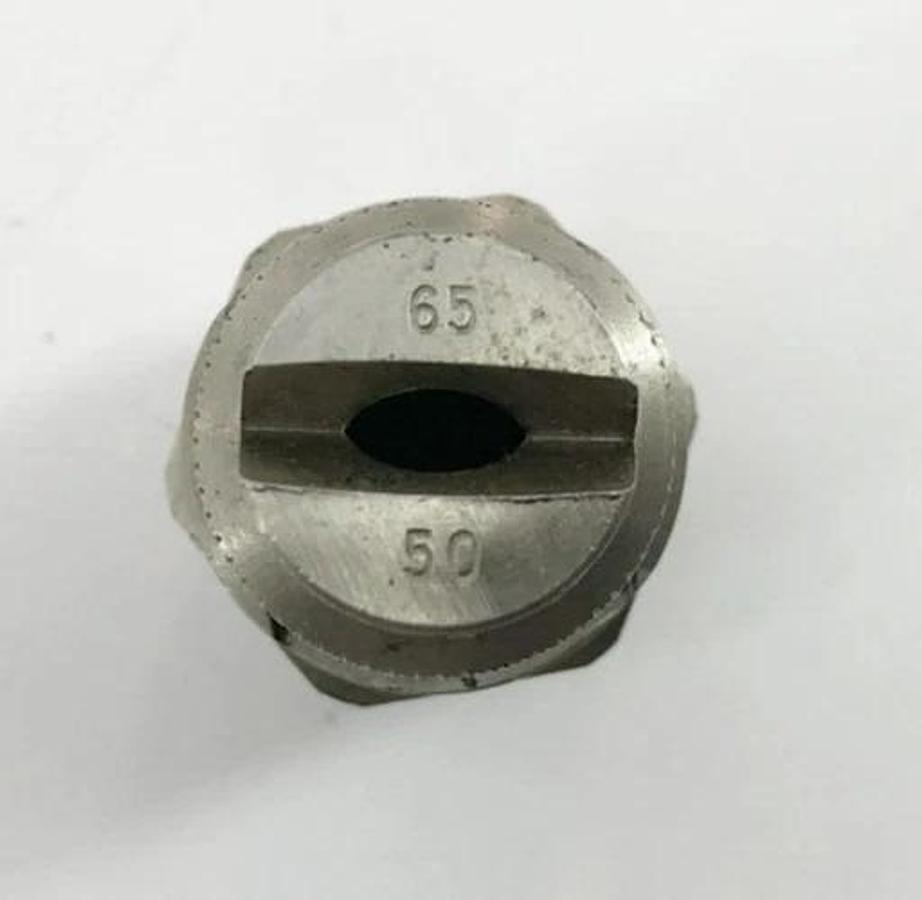 Lot of 3 New S.S. Co. 4438884 Spray Nozzles 1/4" 65 Degree 50psi 1/4 QJ-SS QU-SS
