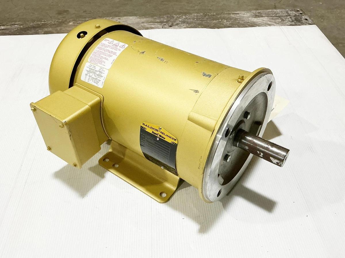 New Baldor CEM3613T-5 Electric Motor 5HP 3PH 575V 3450RPM 4.7A 36A002S505G1