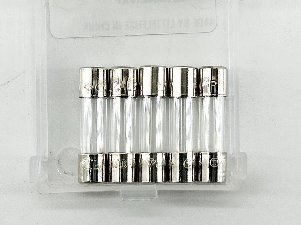 New Lot of 10 Littelfuse 218002P SLO-BLO Glass Fuse 250V 2A 5X20