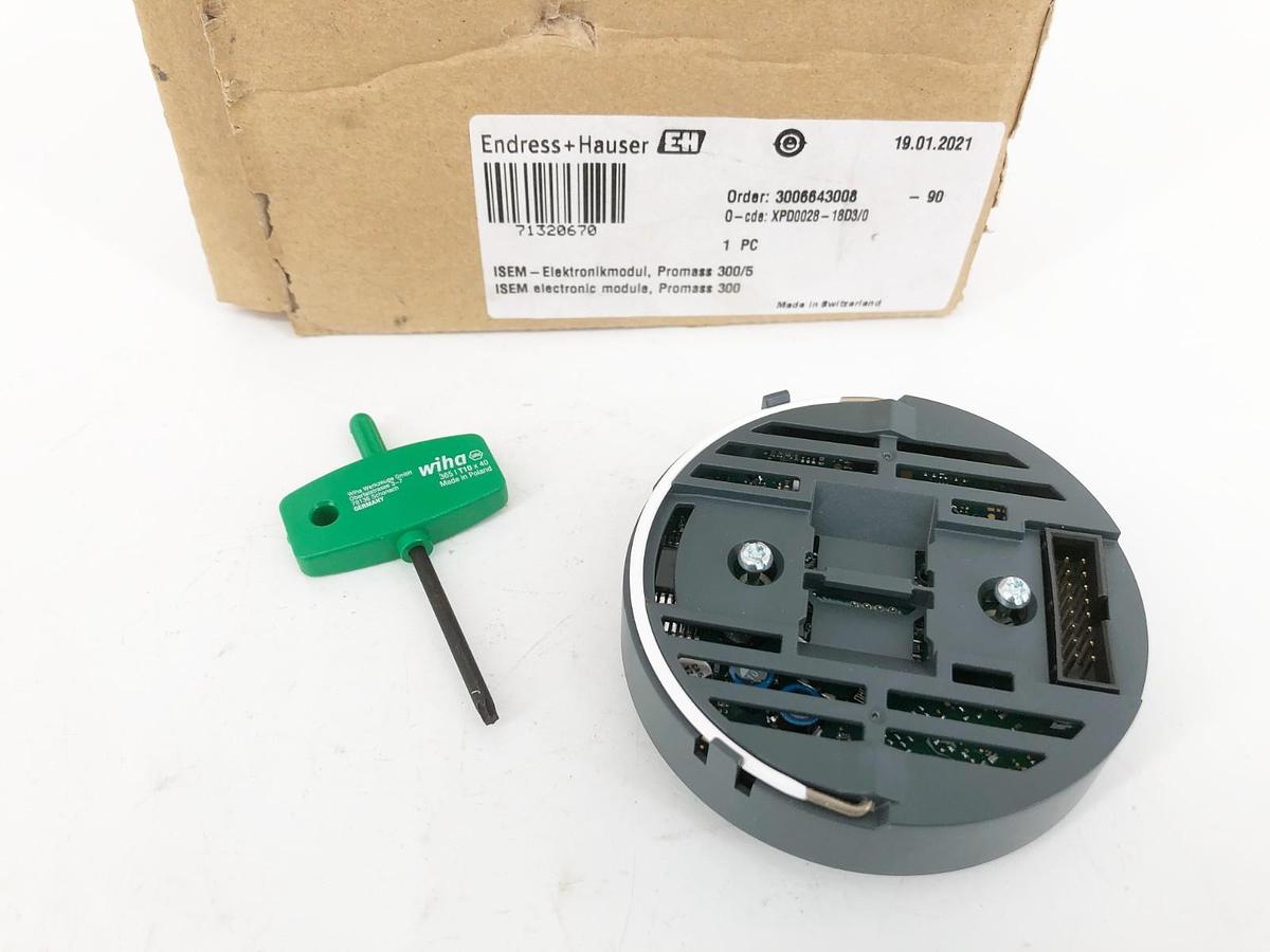 New Endress + Hauser XPD0028-18D3/0 ISEM Module Promass 300/500 71320670