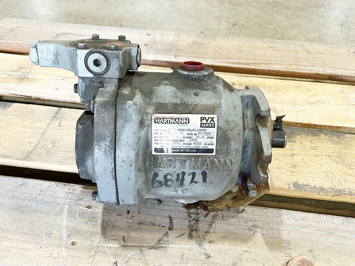 Used Hartmann PVX233-BKAKB-20FL/-TQXXXX Oil Pump 2.0 Displacement 5000PSI 3300RMP #74