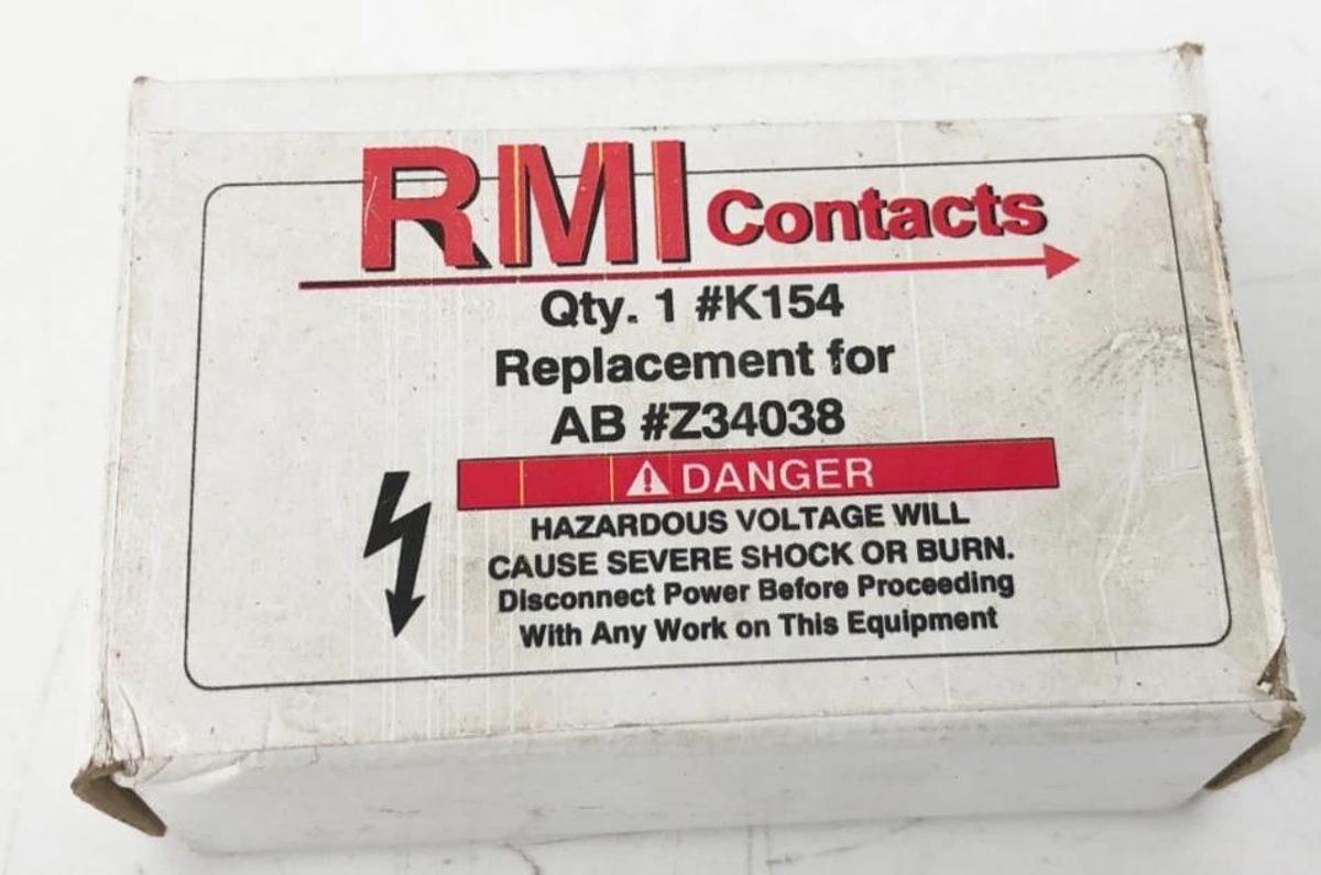 New RMI Contacts K154 Contact Kit for Allen Bradley Z34038