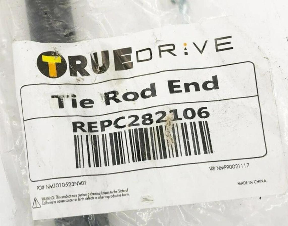 New TrueDrive REPC282106 Tie Rod End For K2500 Pickup