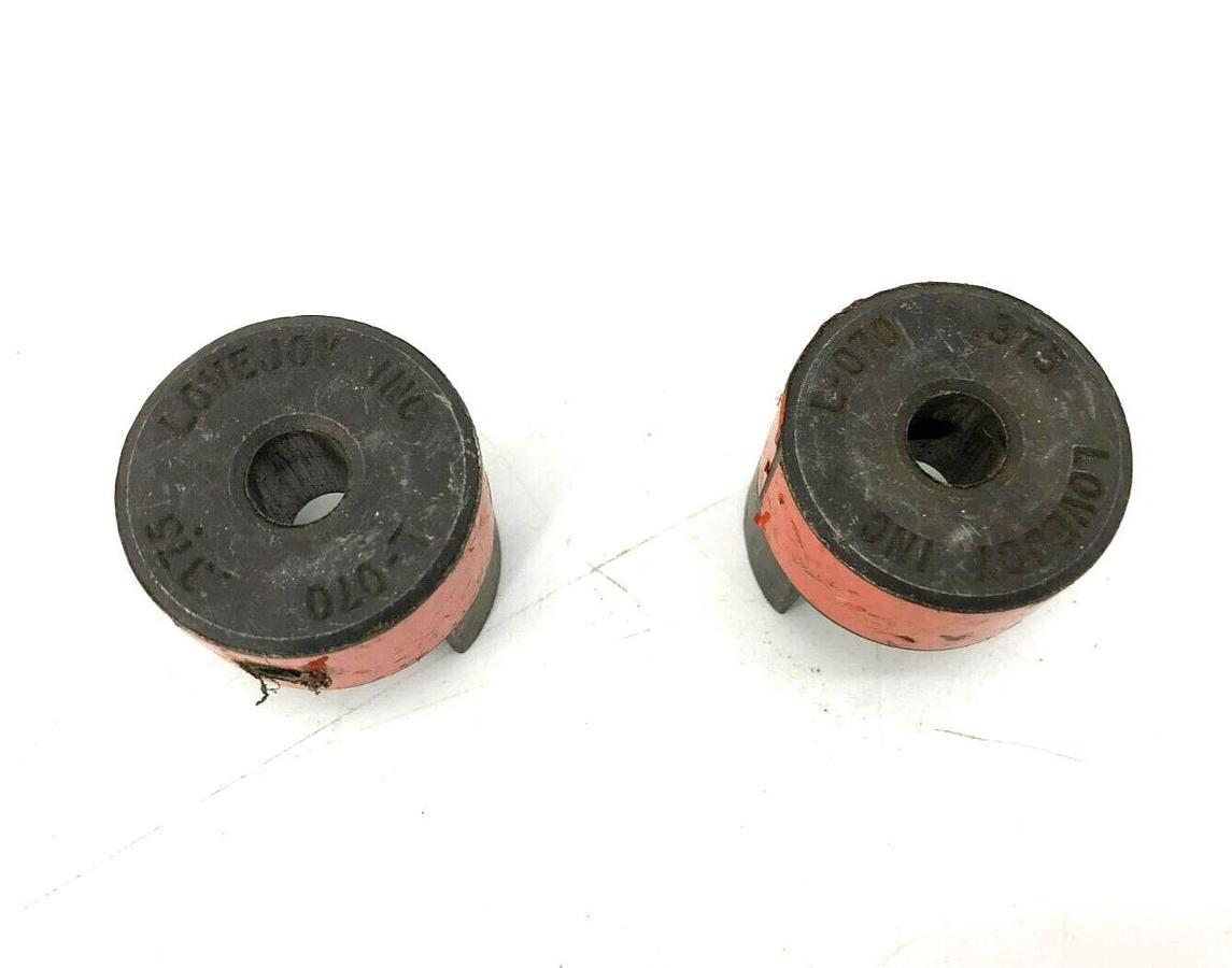 Lot of 2 New Lovejoy L070 .375 Jaw Coupling Hubs