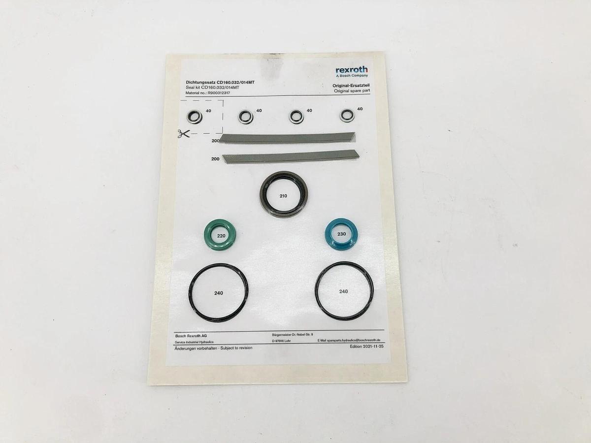 New Rexroth R900312317 Seal Kit CD160.032/014MT