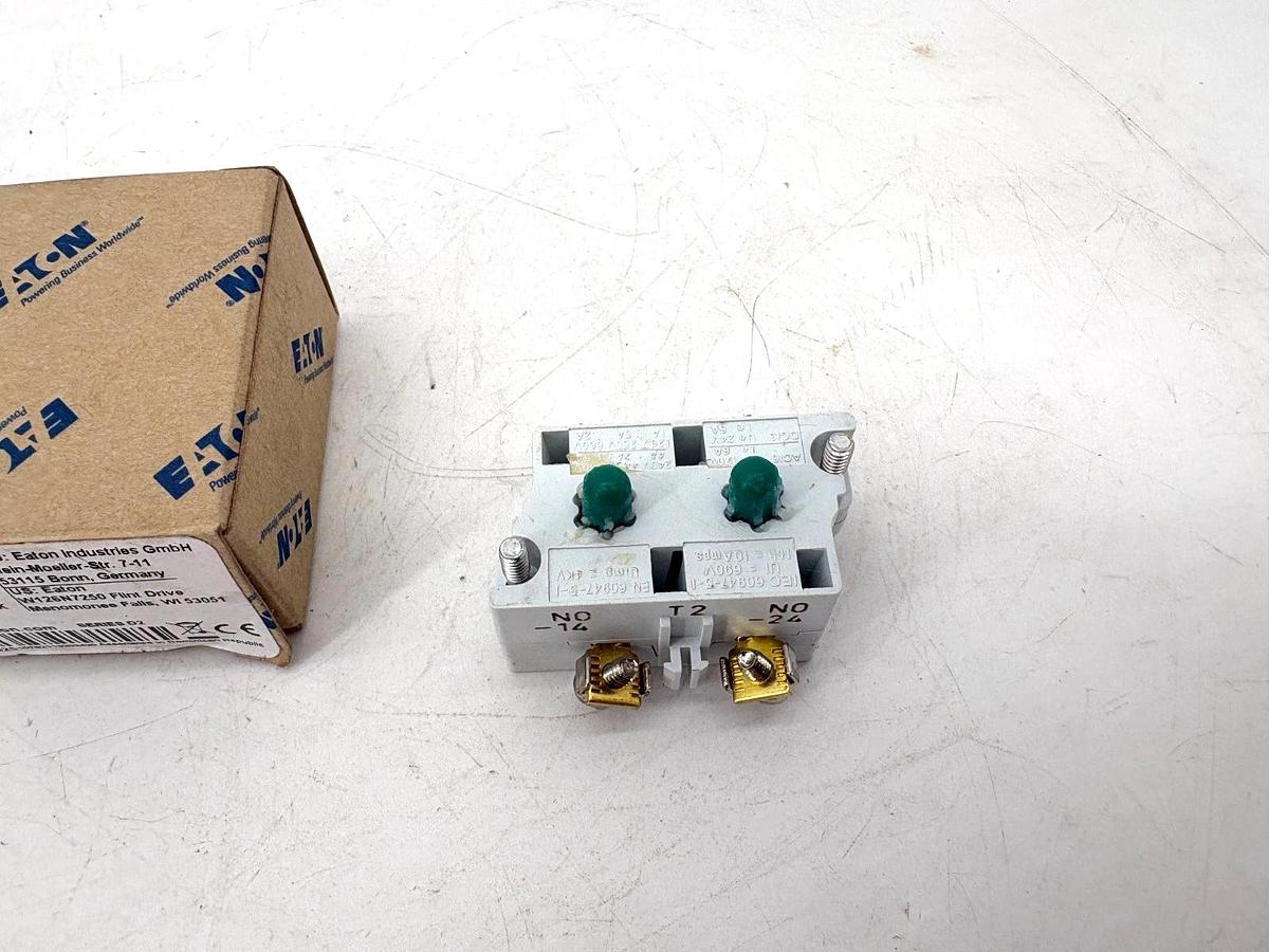 New Eaton 10250T2 Standard Contact Block 2NO