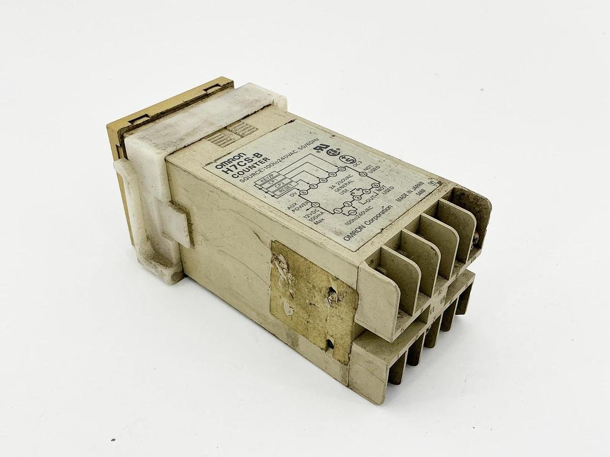 Used Omron H7CS-B Counter Module 100-240Vac 50/60Hz