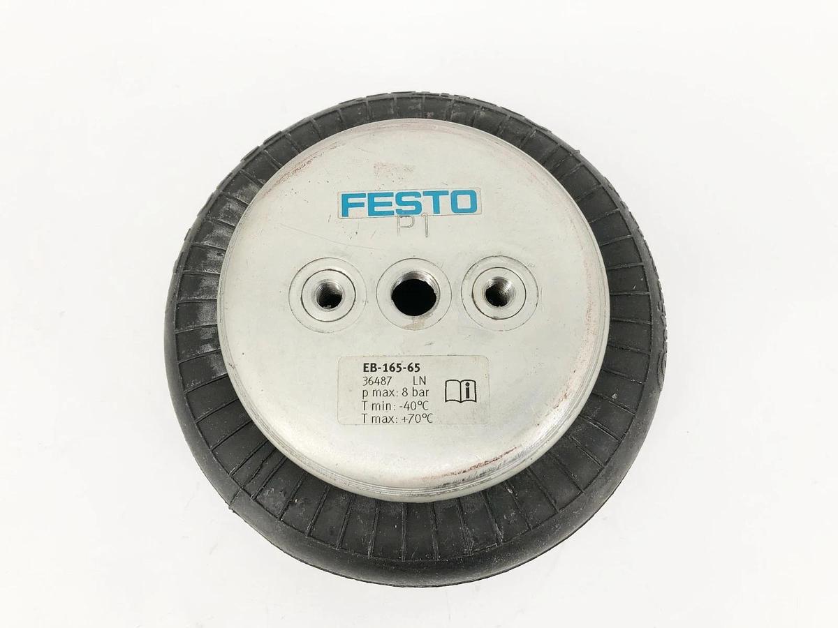 New Festo EB-165-65 Bladder Cylinder 65mm Stroke 1/4" 8 bar 36487 - No Box