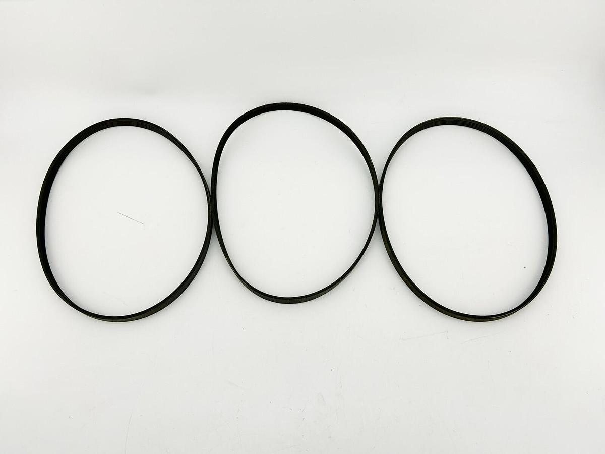 Lot of 3 New Goodyear 320J Poly V-Belts, 6 Band, 32" Length