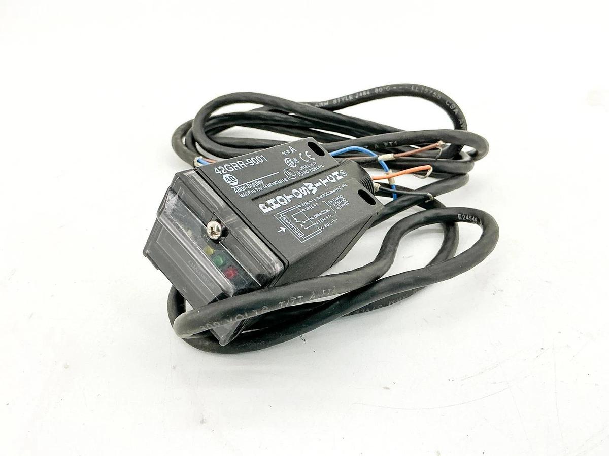 Used Allen Bradley 42GRR-9001 Photoswitch Sensor 10-55VDC 4VA Ser.A