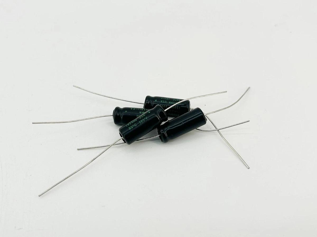 New Lot of 4 Sprague TVA1311-E3 Capacitor 150UF 50V