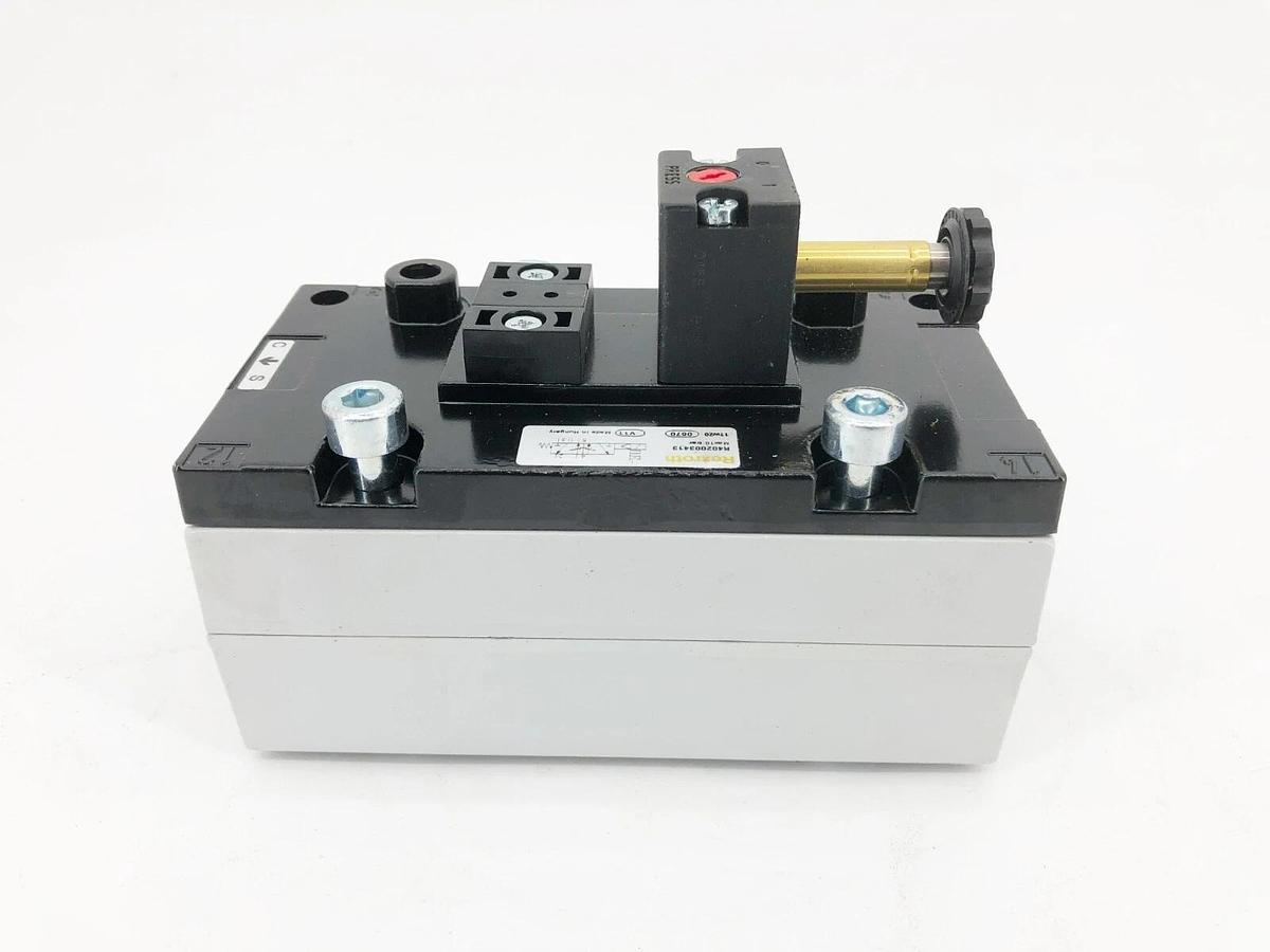 New Rexroth R402003413 Solenoid Valve V581-I4-5/2SR-110AC-CNO-AL-INT-T1-4I4-5