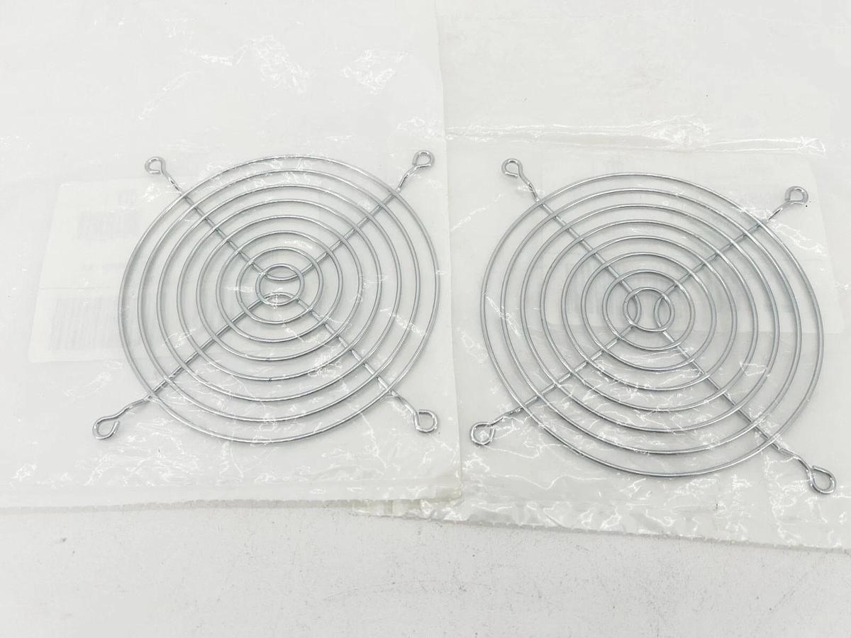 New Lot of 2 Hoffman AGARD4 4" Finger Guard 4" Circular Fan