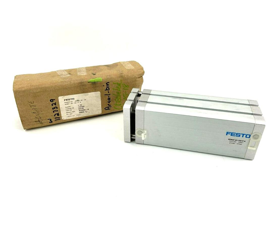 New Festo ADNGF-63-150-P-A Compact Air Cylinder, 537130