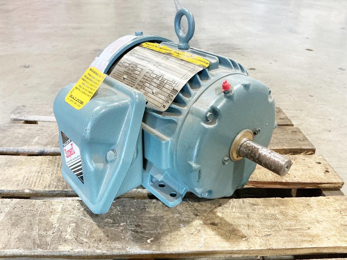New Baldor ECP83581T-5 Electric Motor 1HP 575V 1.1A 1750RPM 60Hz 3PH - No Box