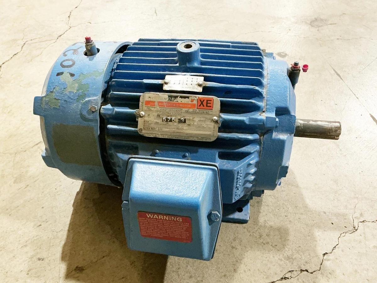 Used Reliance P1803345C XC Electric Motor 3HP 575V 3520RPM 3PH