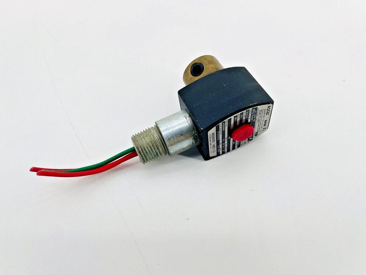 Used Asco EF8262G2 110/120V Solenoid Valve 1/8in NPT