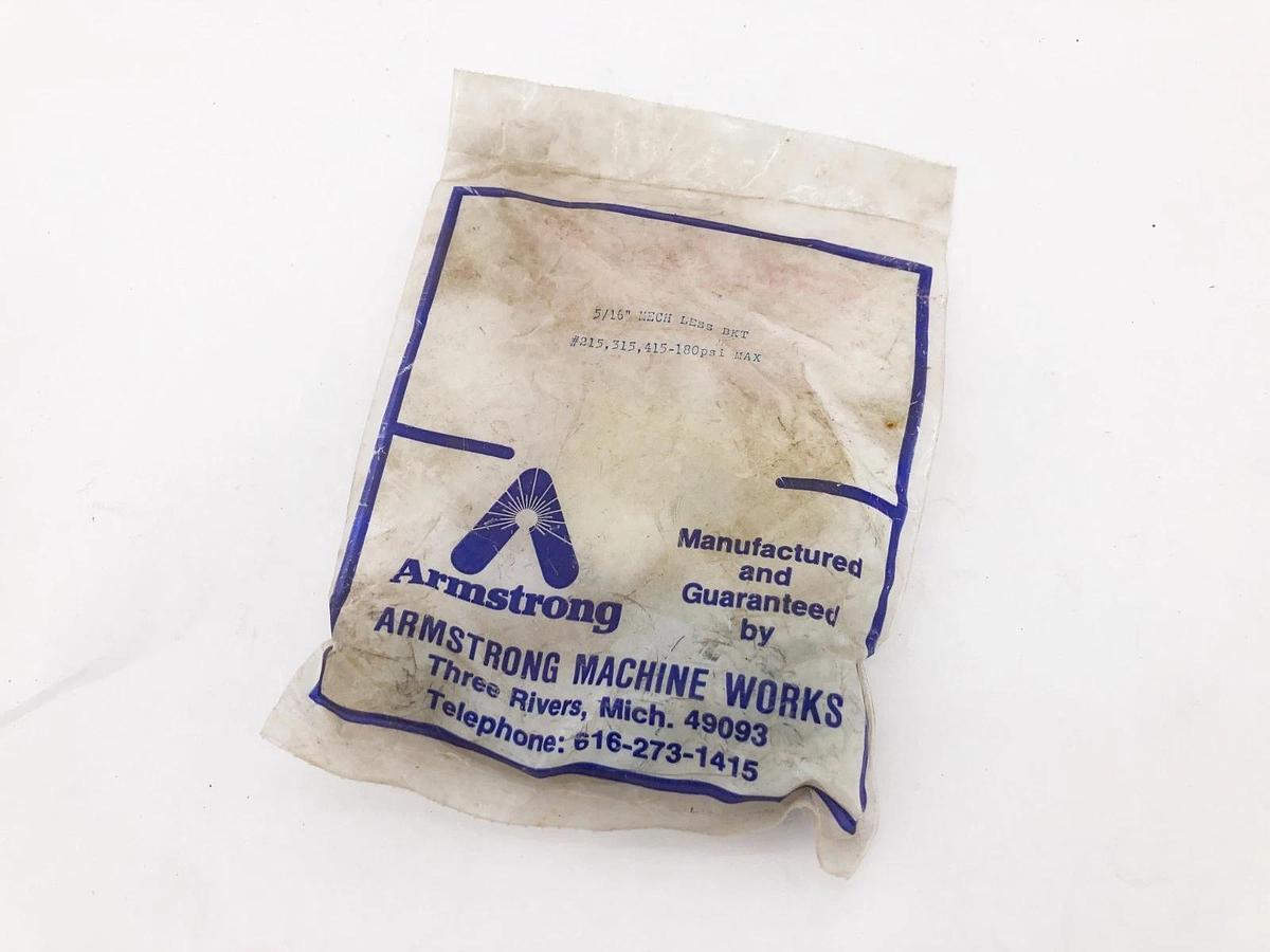 New Armstrong 5/16" MECH LESS BKT Repair Kit #215 315 415 180psi Max