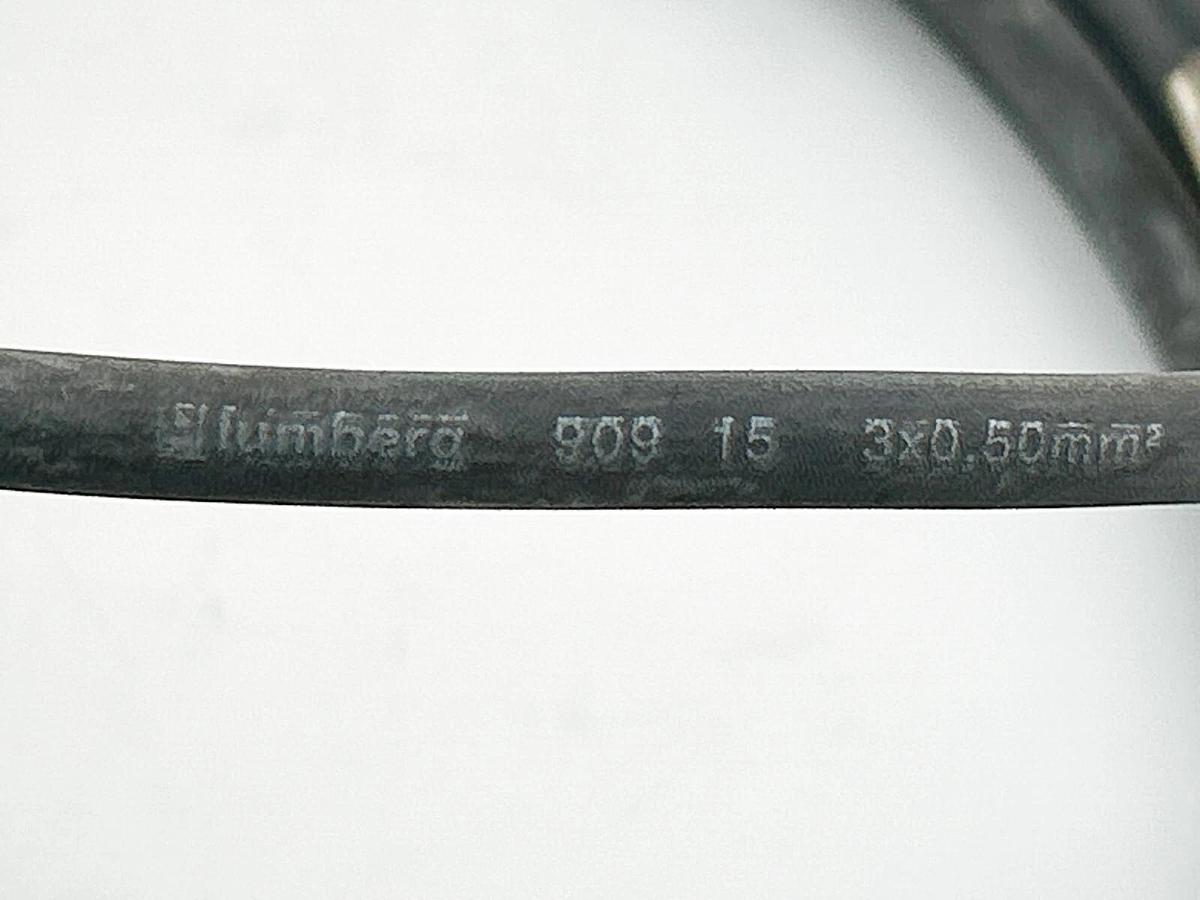 Used New Lumberg 909-15 Valve Connector MPM Connection 5Pin Male 24V