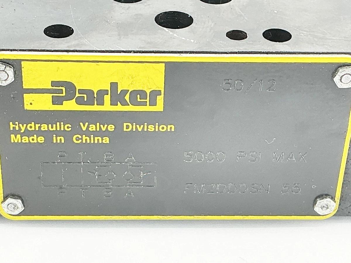 Used Parker FM2DDDSN 55 Flow Control Valve 5000PSI