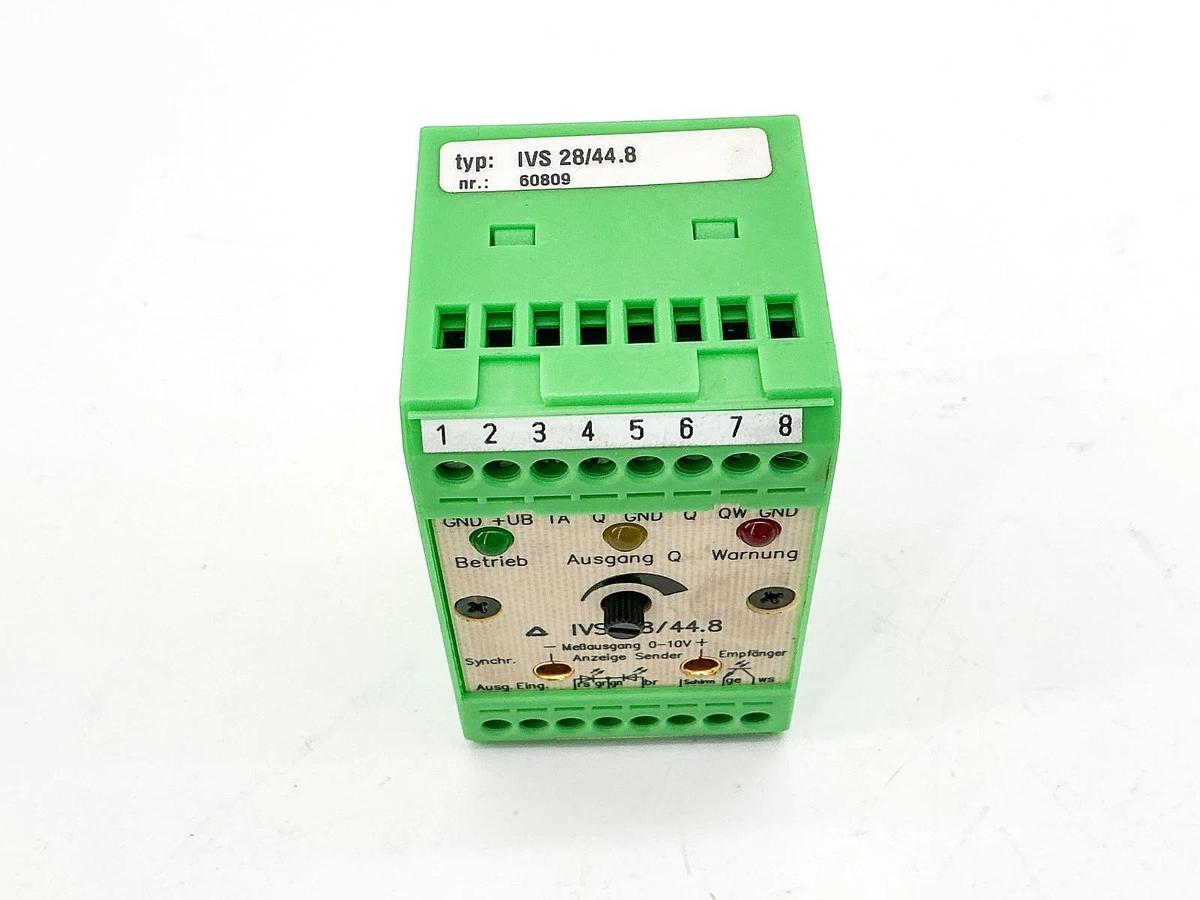 New Leuze Electronic IVS 28/44.8 Amplifier 0-10V