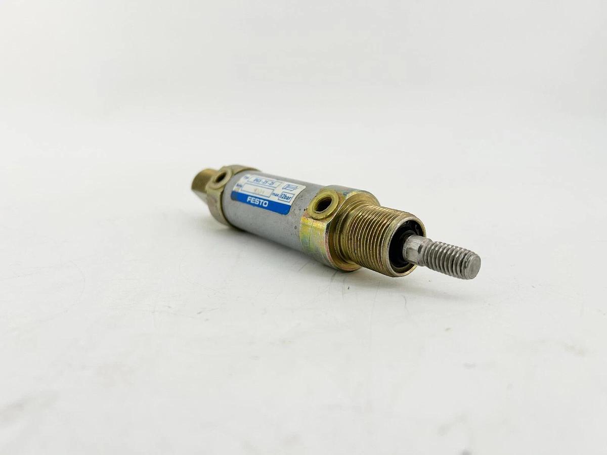 New Festo DGS-25-25 Pneumatic Cylinder 12Bar 25mm Stroke 25mm Bore
