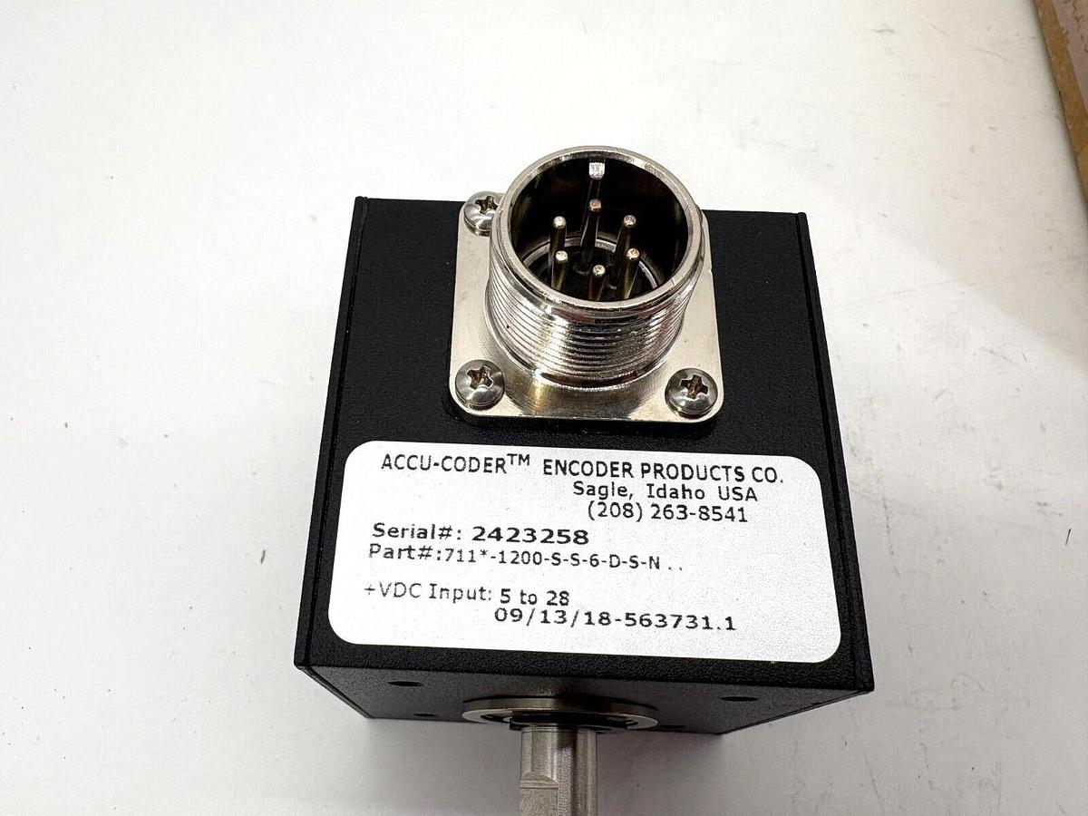 New Encoder Products Accu-Coder 711*-1200-S-S-6-D-S-N Encoder 711*1200S6-0015