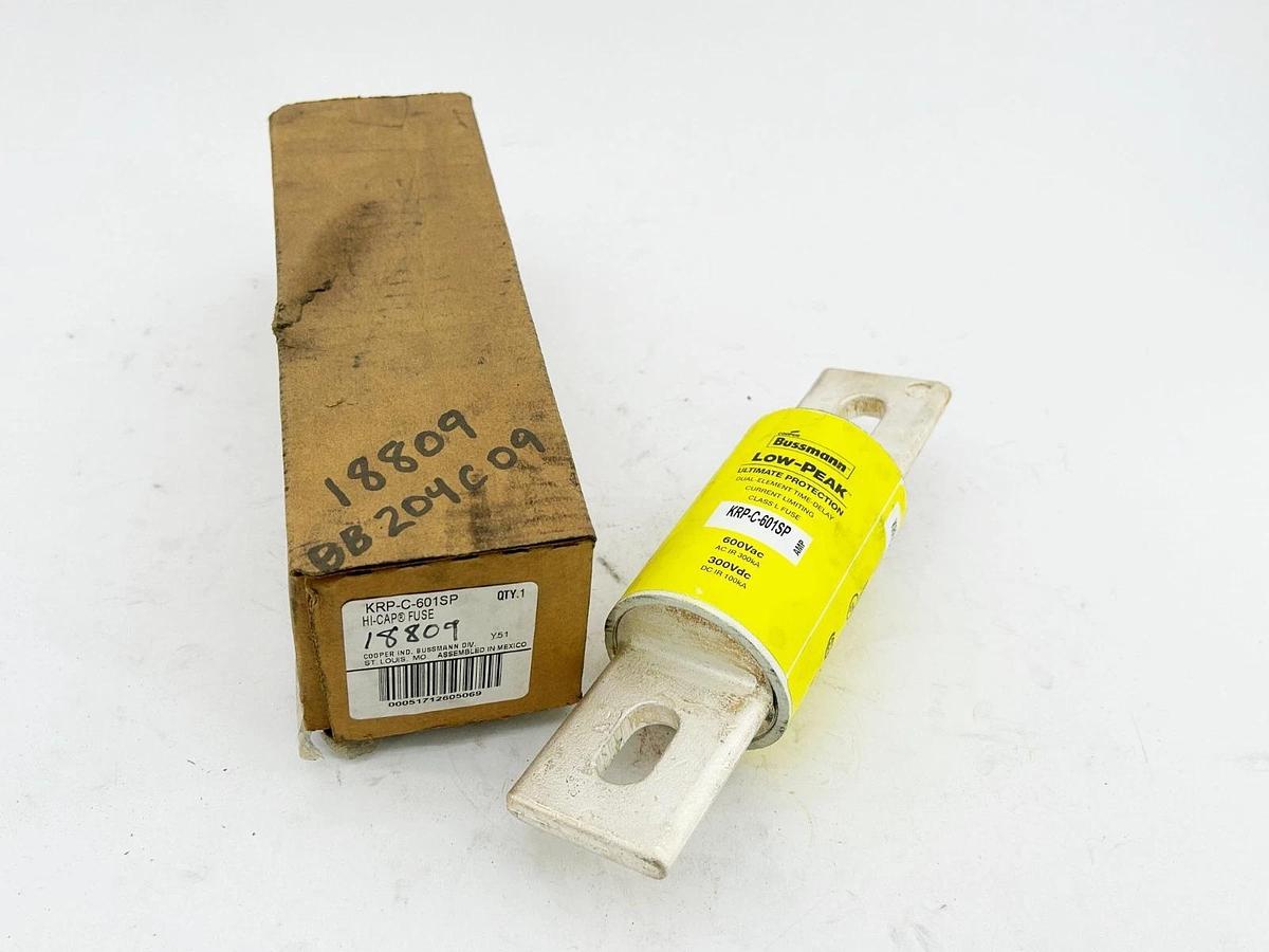 New Bussmann KRP-C-601SP Low-Peak Time Delay Fuse 600V Class L