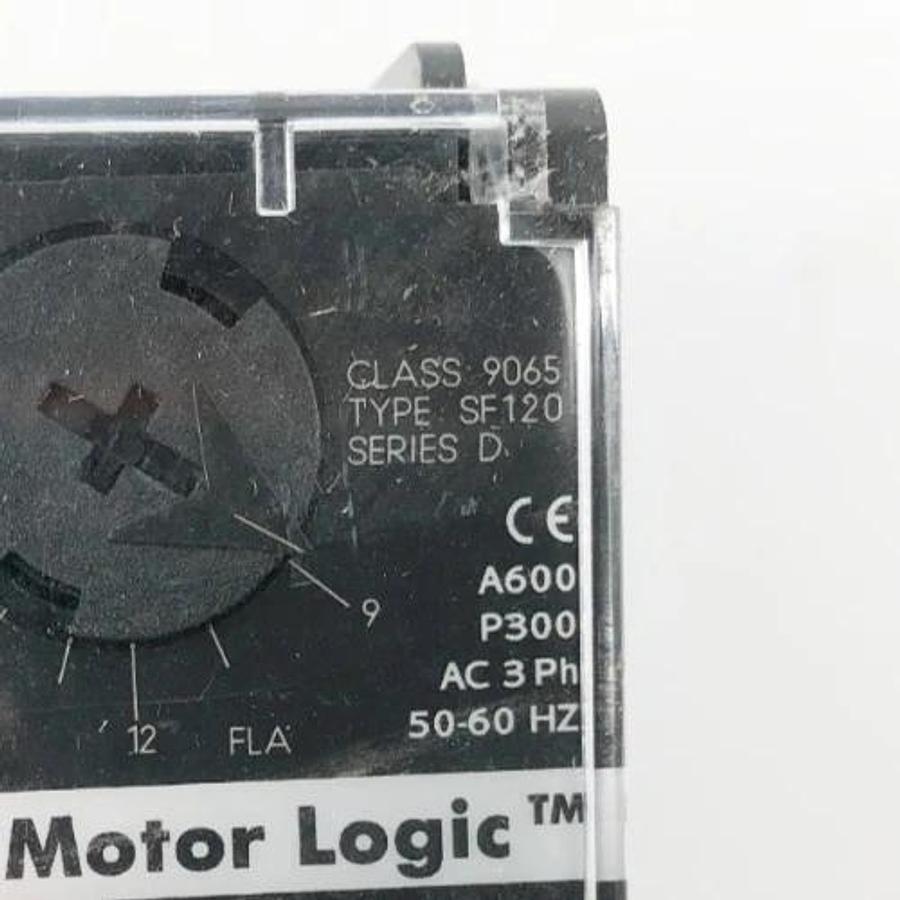 New Square D 9065SF120 Motor Logic Overload Relay 9-27A 600VAC Ser. D - No Box